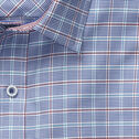 XC4® Framed Houndstooth Check Point-Collar Shirt image number null