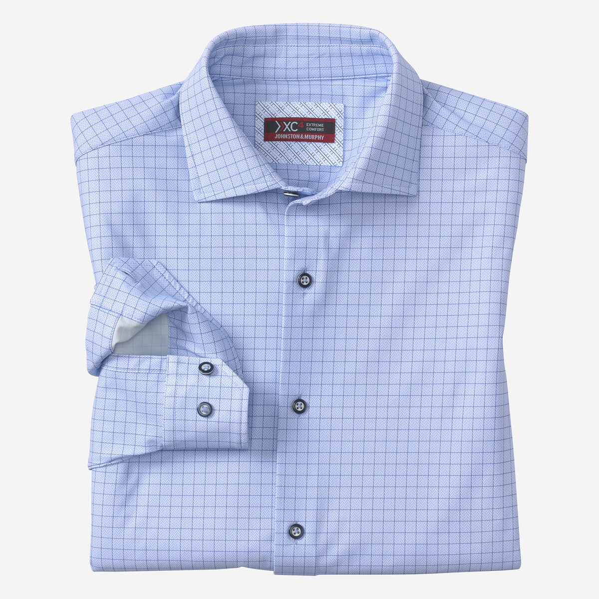 XC4® Motion Long-Sleeve Dress Knit Shirt image number null