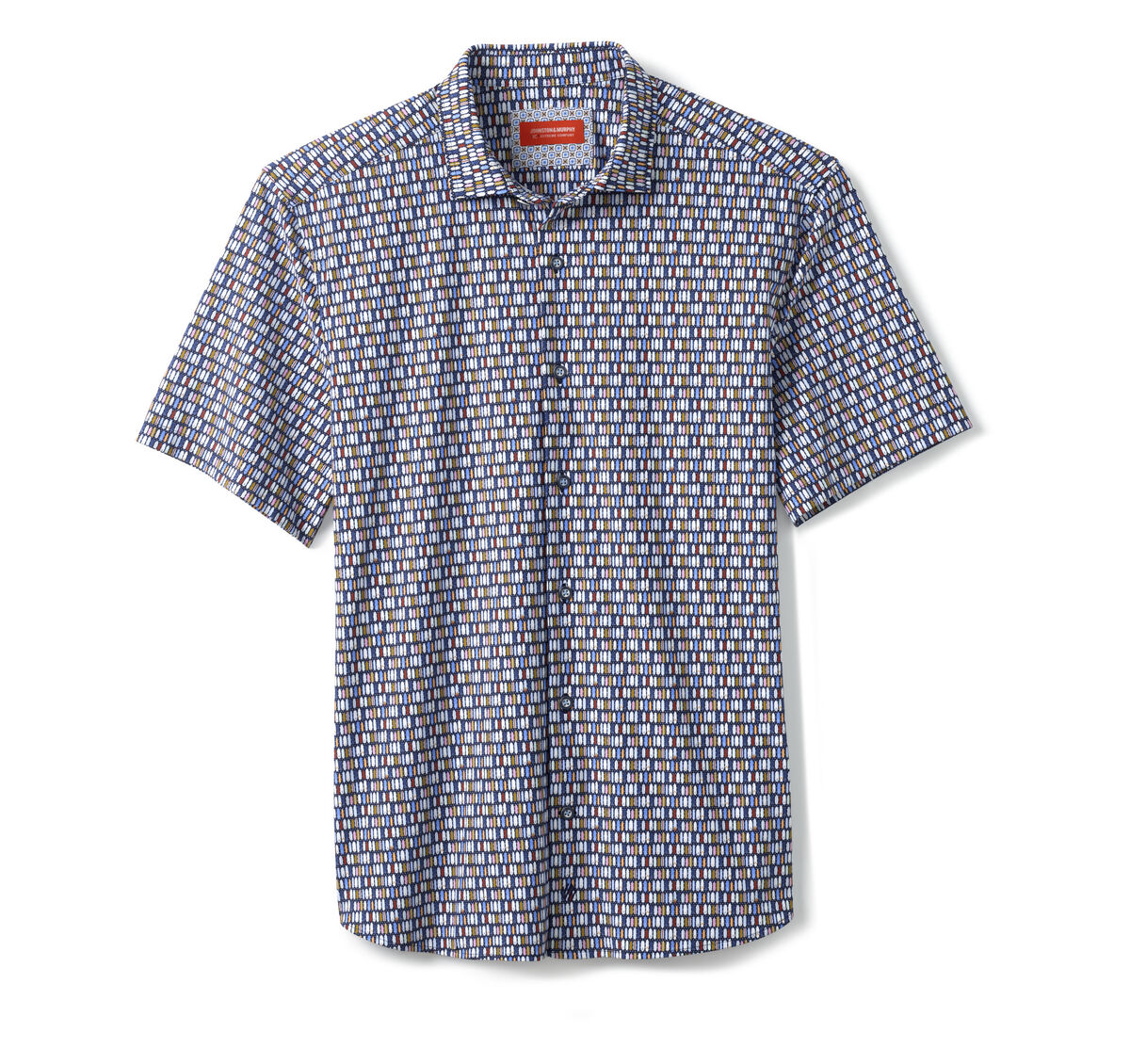 XC+&trade; Motion Short-Sleeve Print Knit Shirt image number null