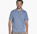 Finn Ribbed Zip Polo image number null