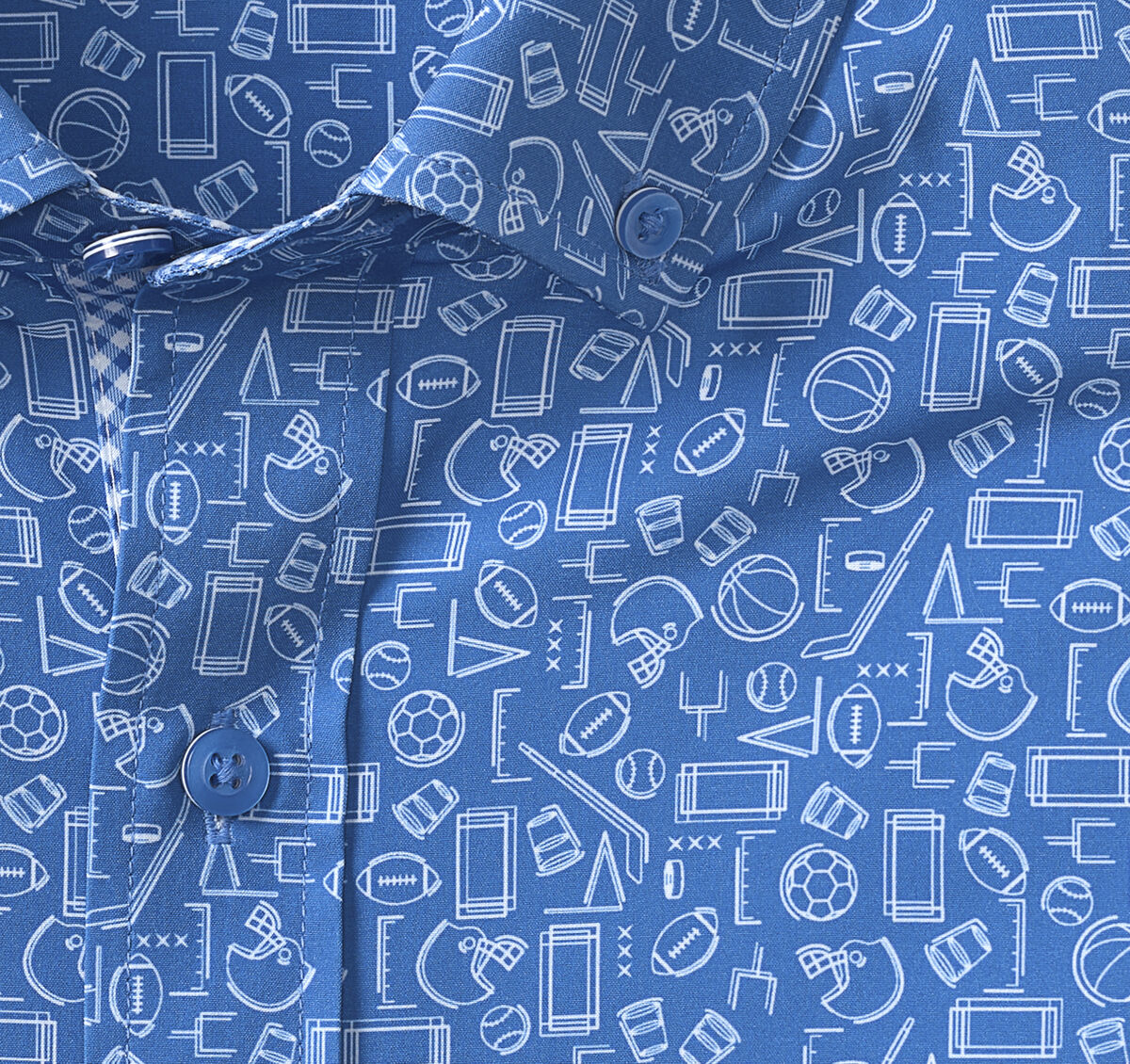 Game Day XC4&reg; Short-Sleeve Multi-Sport Print Shirt image number null