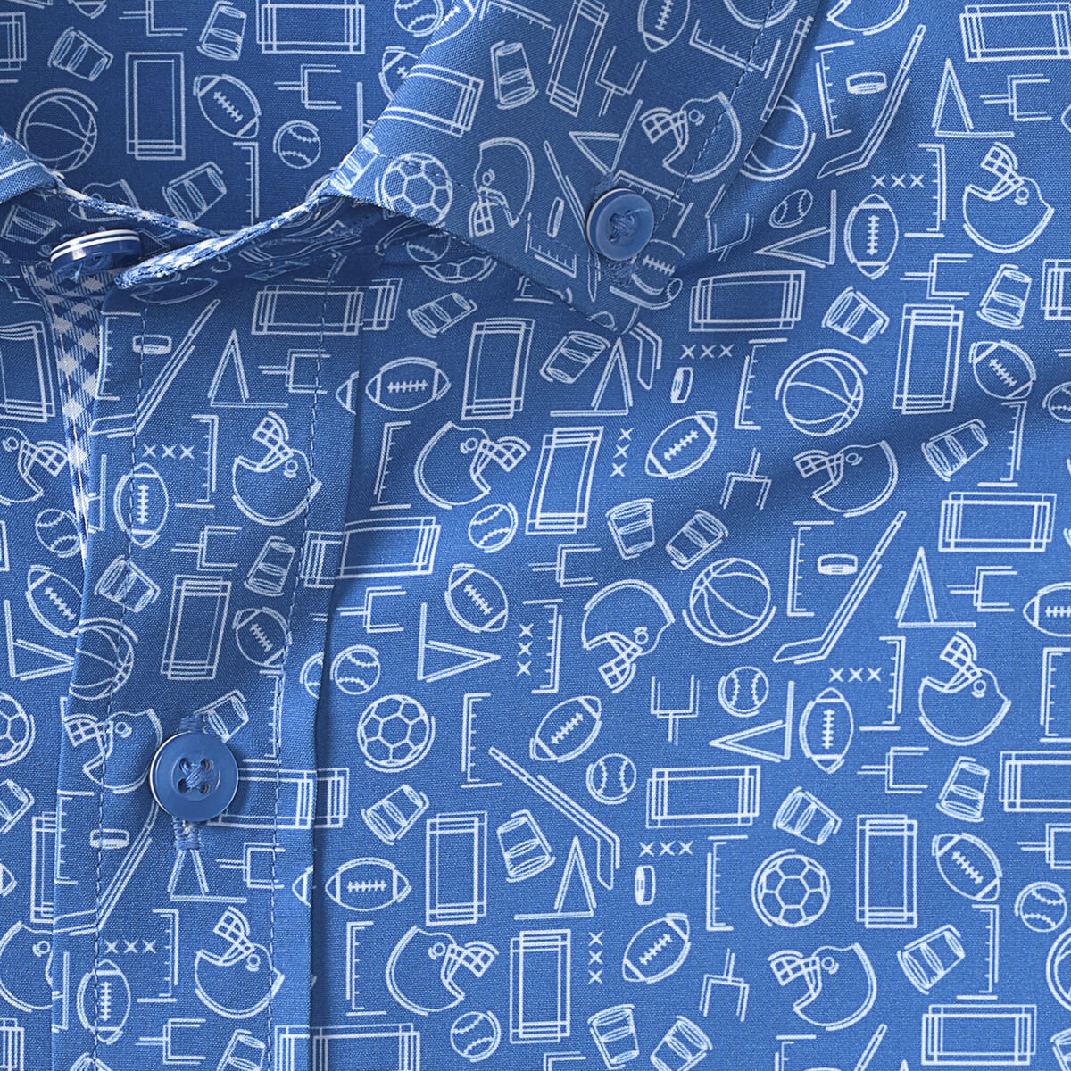 Game Day XC4® Short-Sleeve Multi-Sport Print Shirt image number null