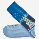 Pima Cotton Holiday-Themed Socks image number null