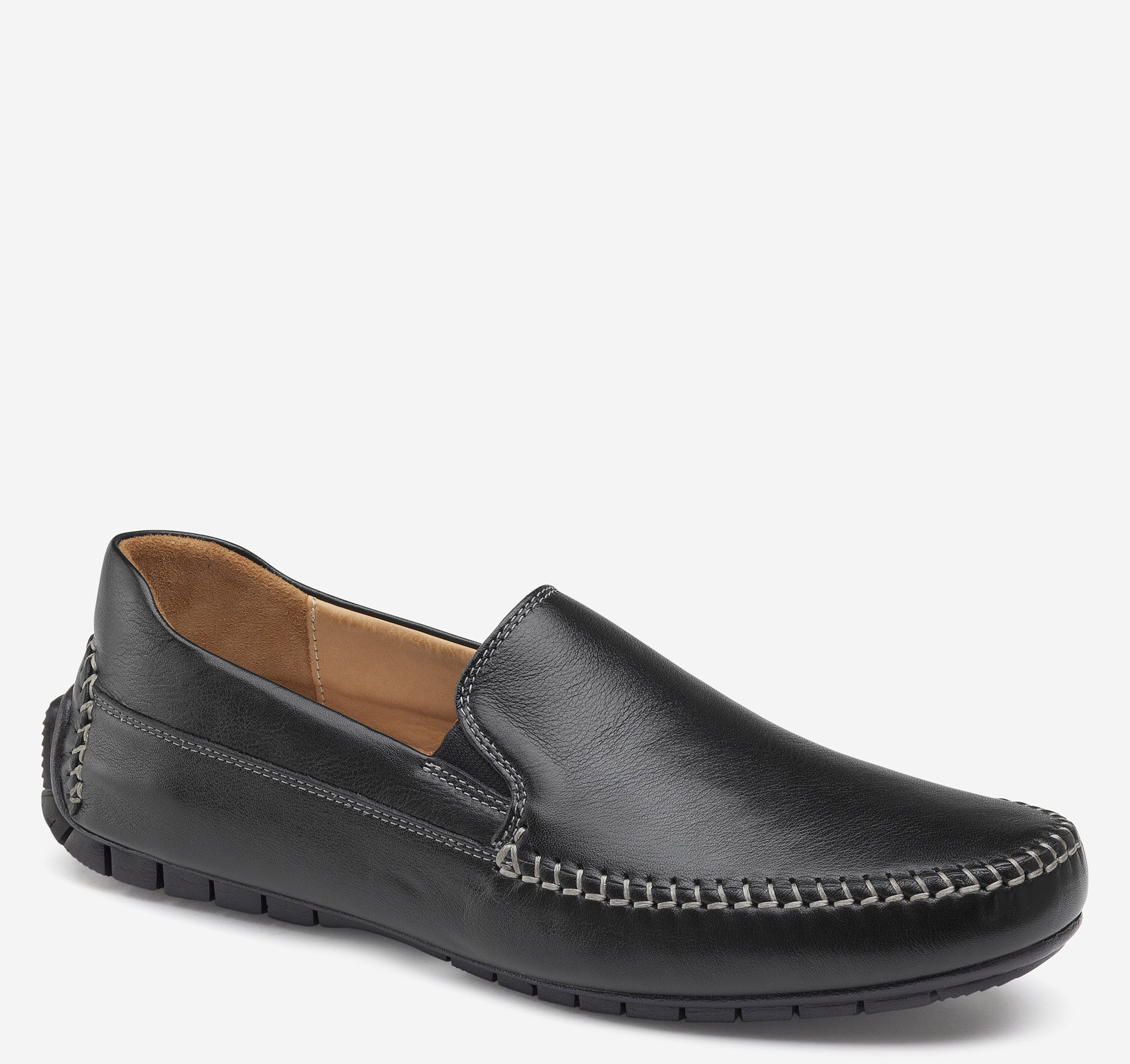 JOHNSTON & MURPHY MEN\'S WHIPSTITCH VENETIAN GRAIN LEATHER SHOES MAHOGANY NEW 10 Johnston Murphy Men main image 4