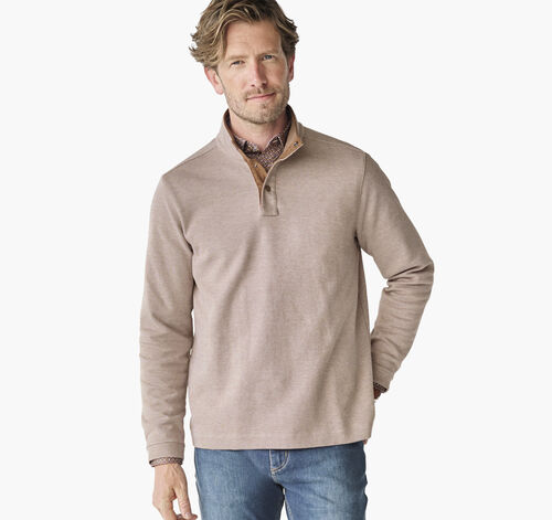 Westcott Quarter-Snap Pullover - Tan
