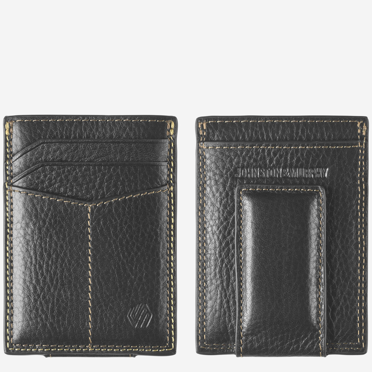 Double-Contrast Stitch Front Pocket Wallet image number null
