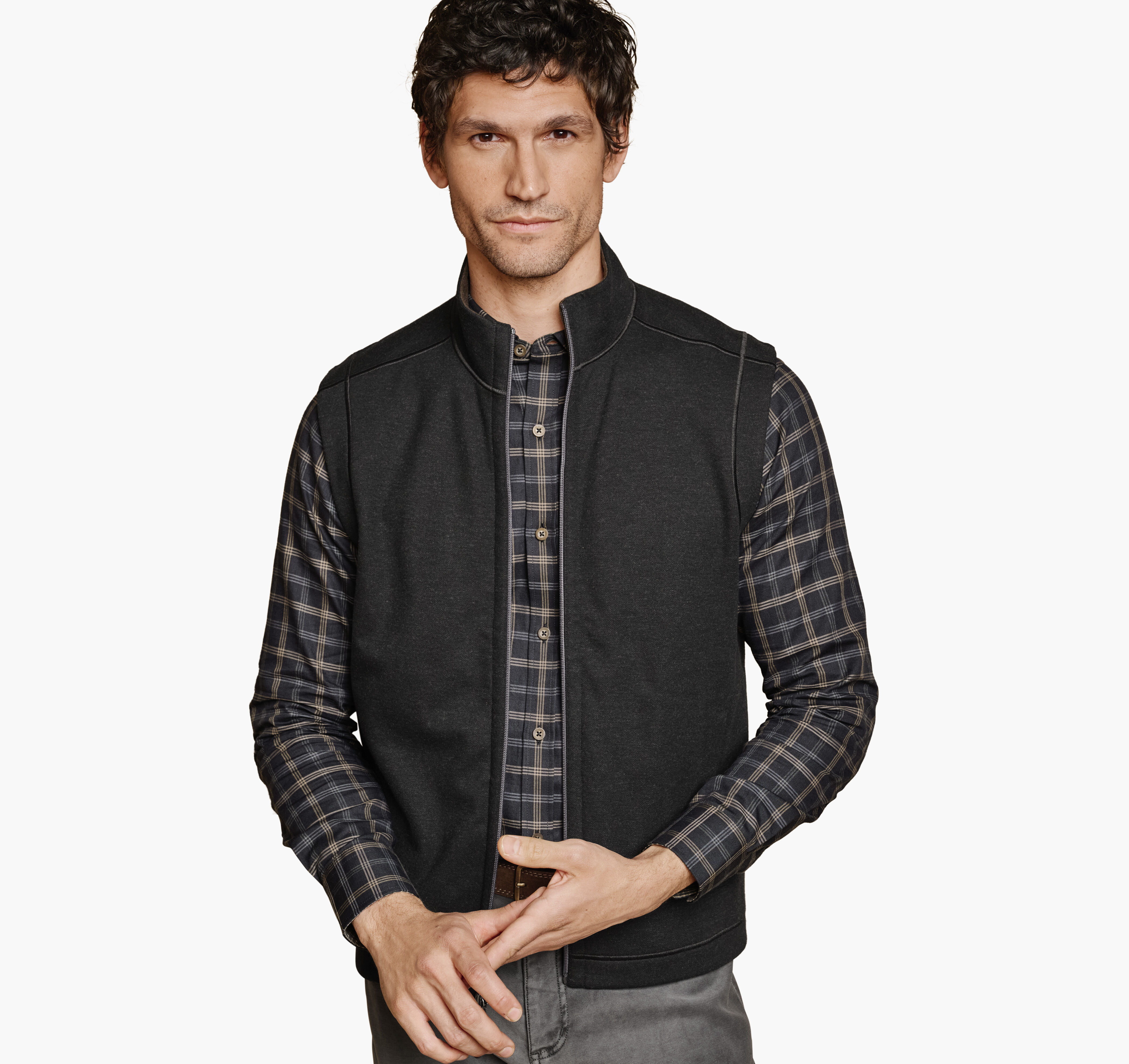 Men's Icon Reversible Vest | Johnston & Murphy