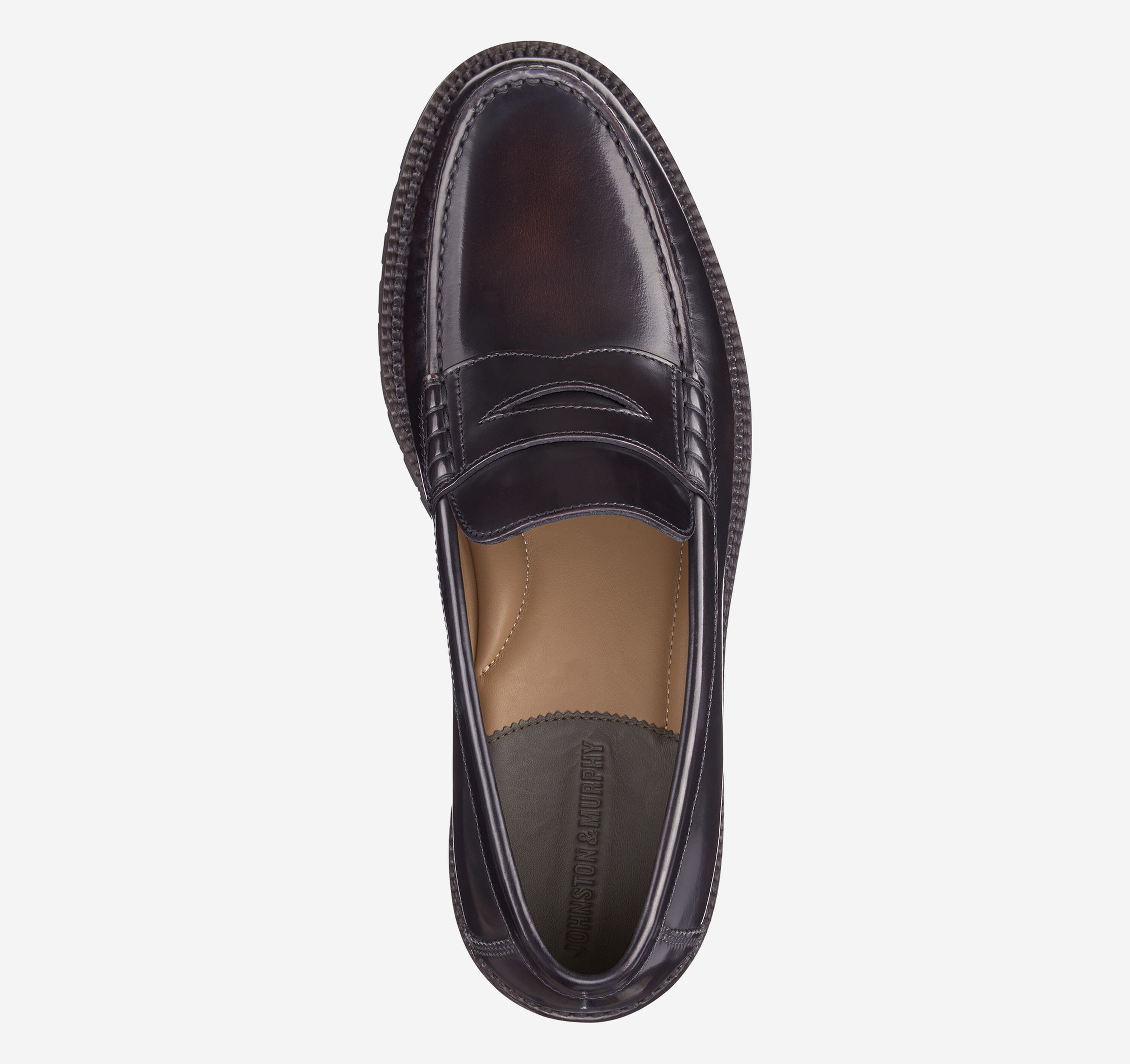 Johnston & Murphy Black Leather Penny Loafer‎ Dress Shoes Mens 10M Men main image 3