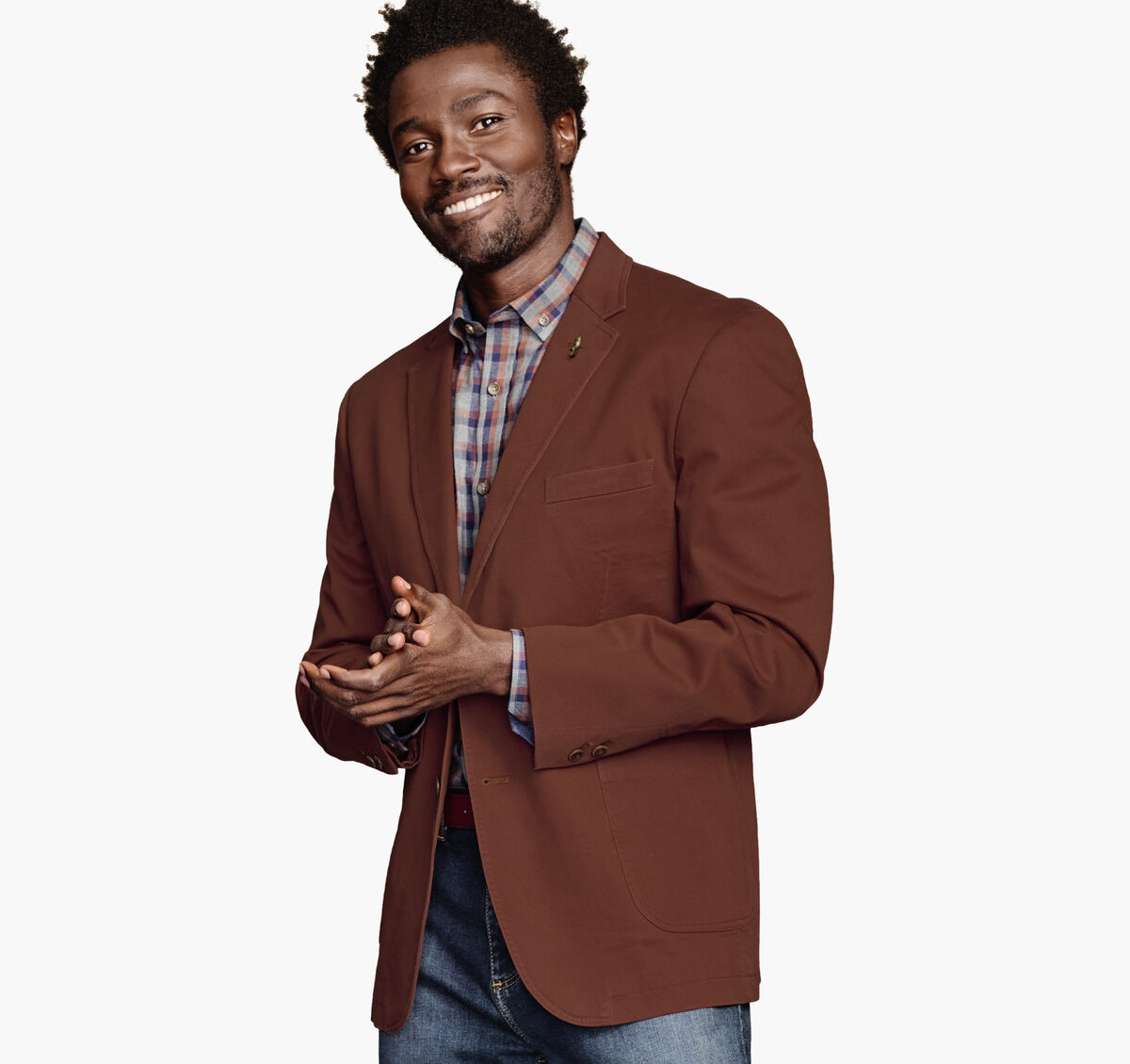 Washed Cotton Blazer image number null