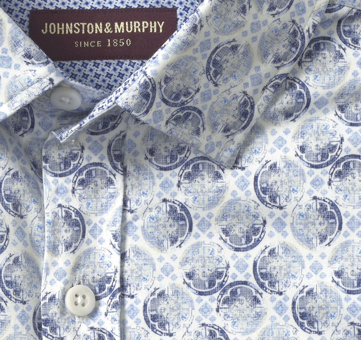 Logan Printed Long-Sleeve Shirt image number null