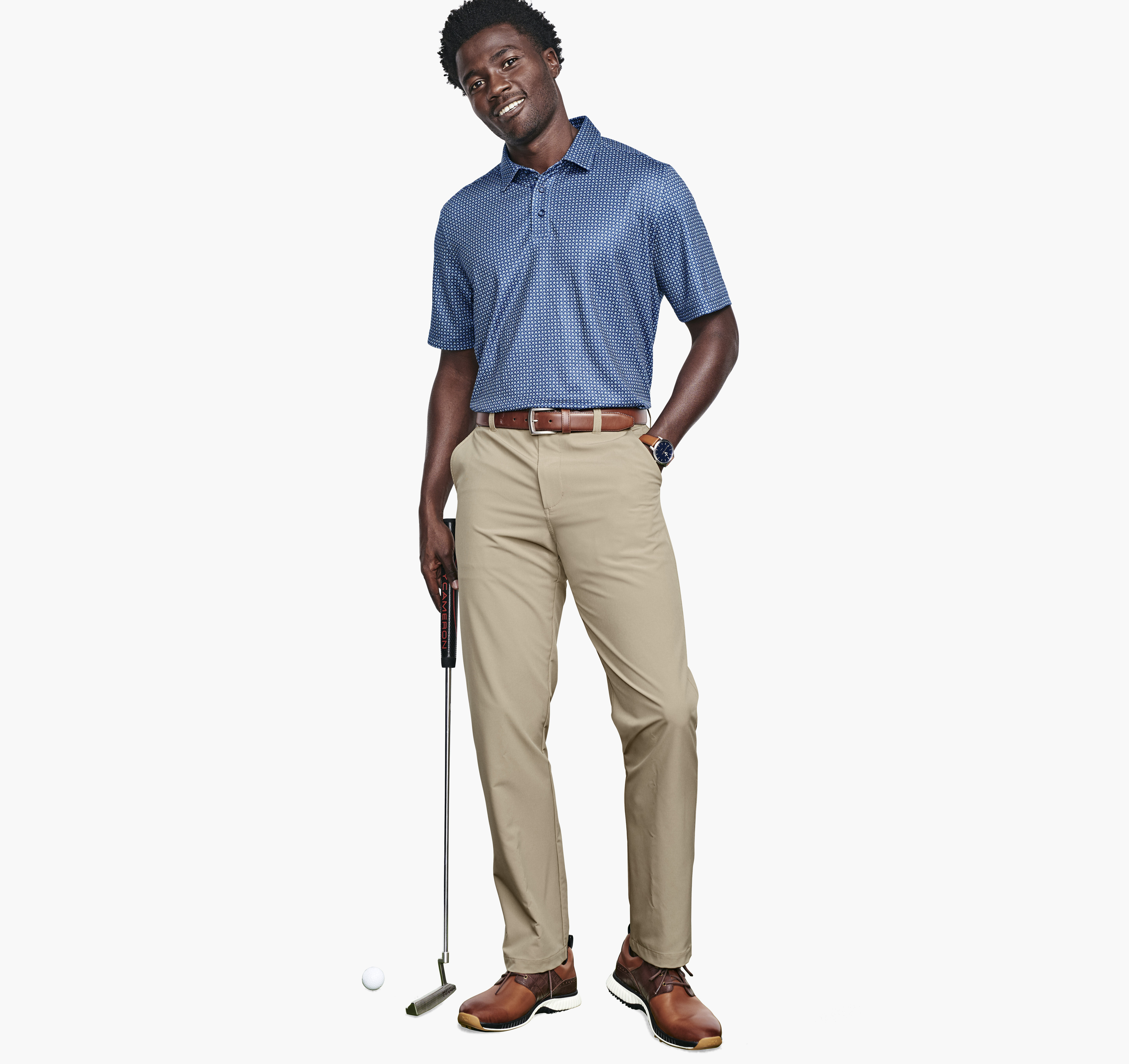 ＜H＞GABA HIGHWAIST SUSPENDERS PANTS2022FW Men's XC4® Performance Pants | Johnston & Murphy