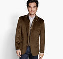 Plush Bibbed Blazer image number null