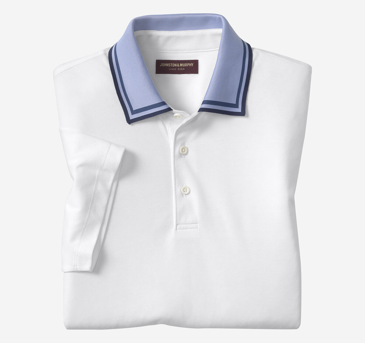 Tipped-Collar Polo image number null