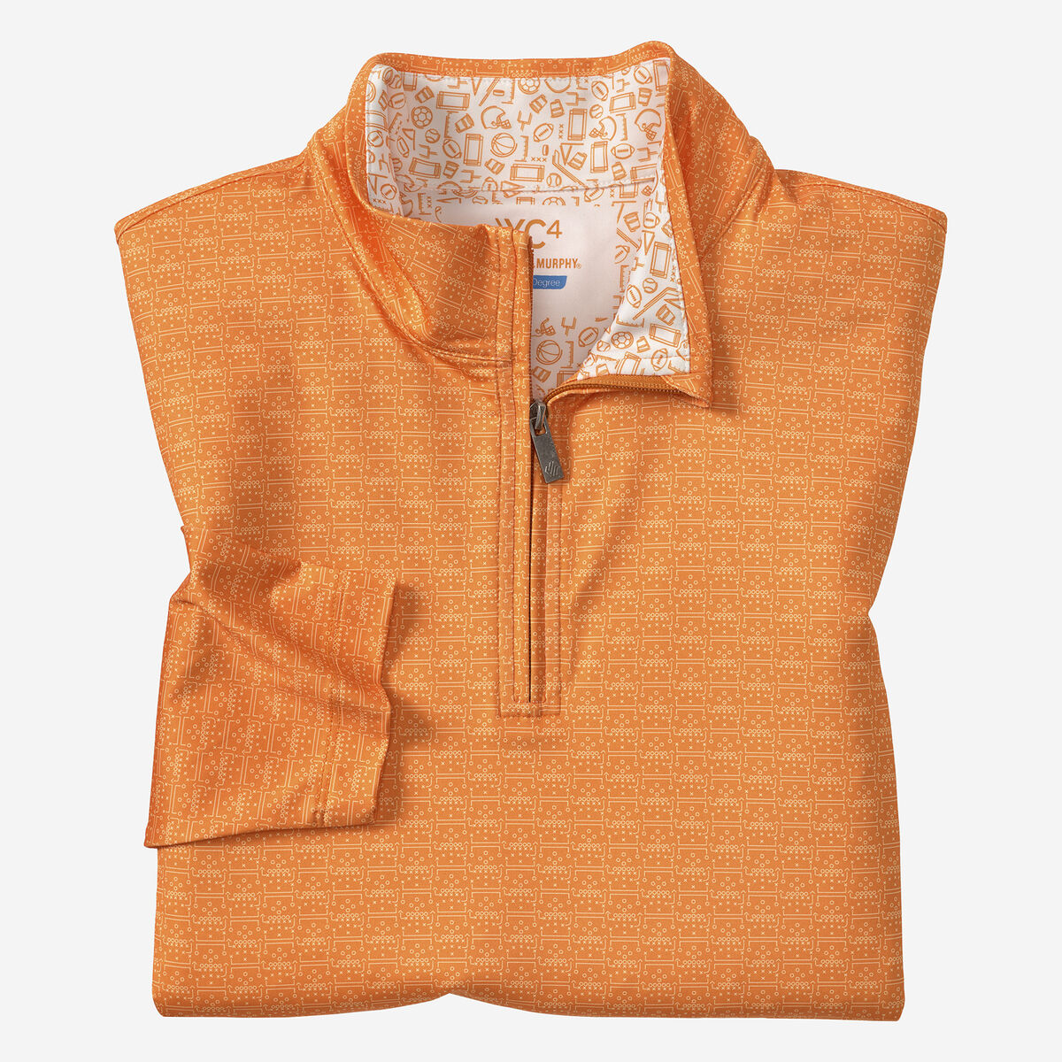 Game Day XC4® Plays Print Quarter-Zip image number null