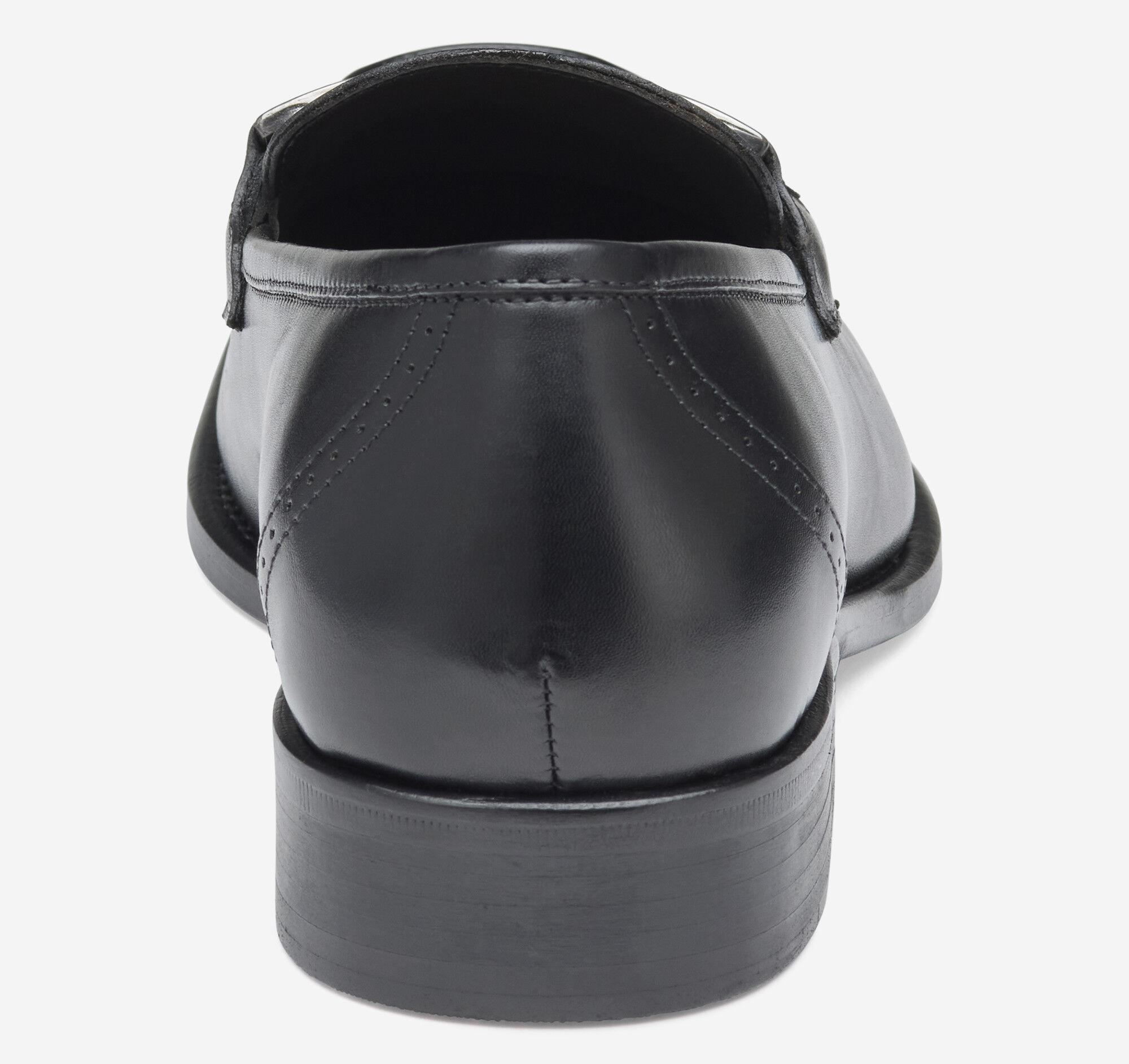 Men's Ellsworth Bit Loafer in Black Italian Calfskin | Johnston