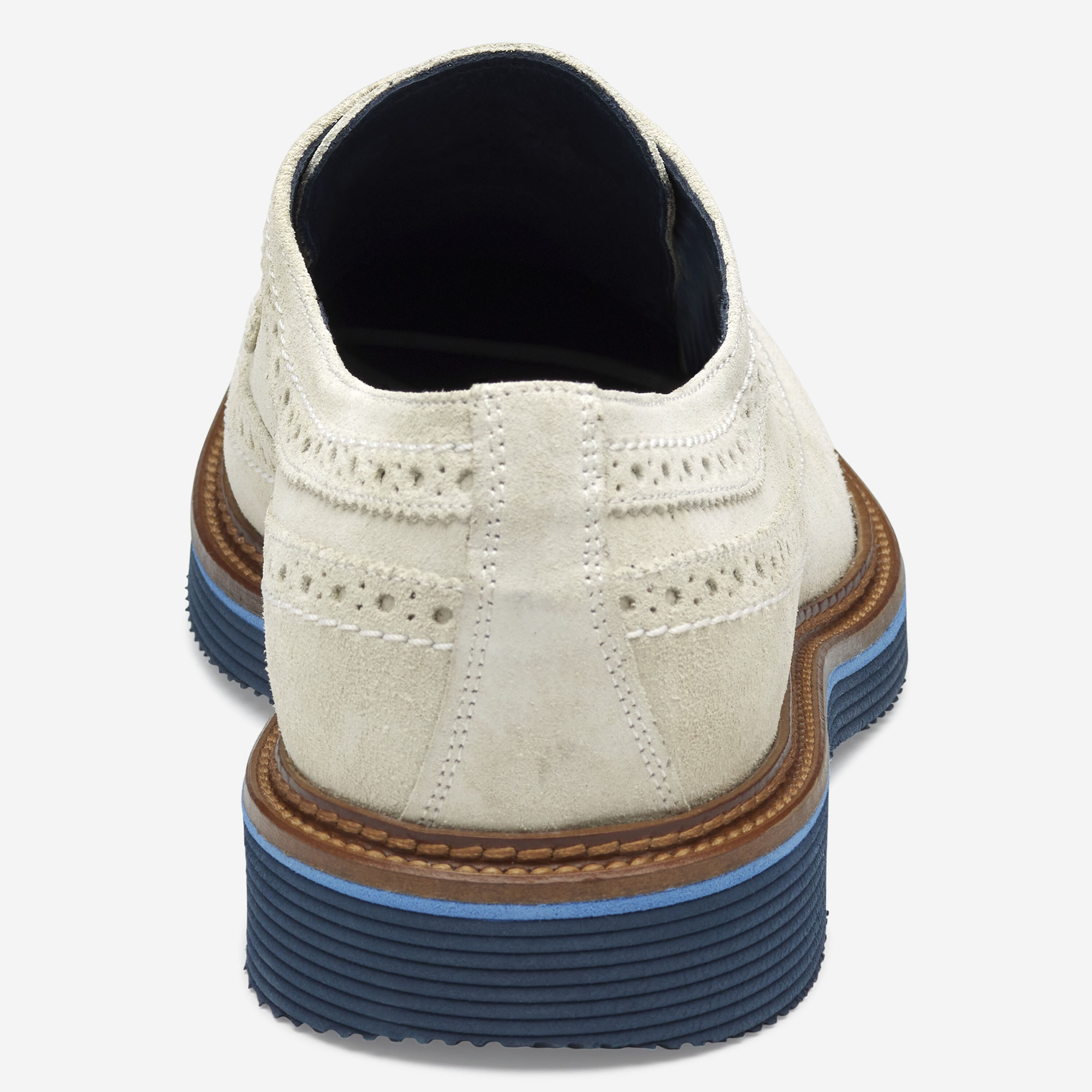 Mens Johnston & Murphy Jensen Longwing Suede Shoes Men main image 4
