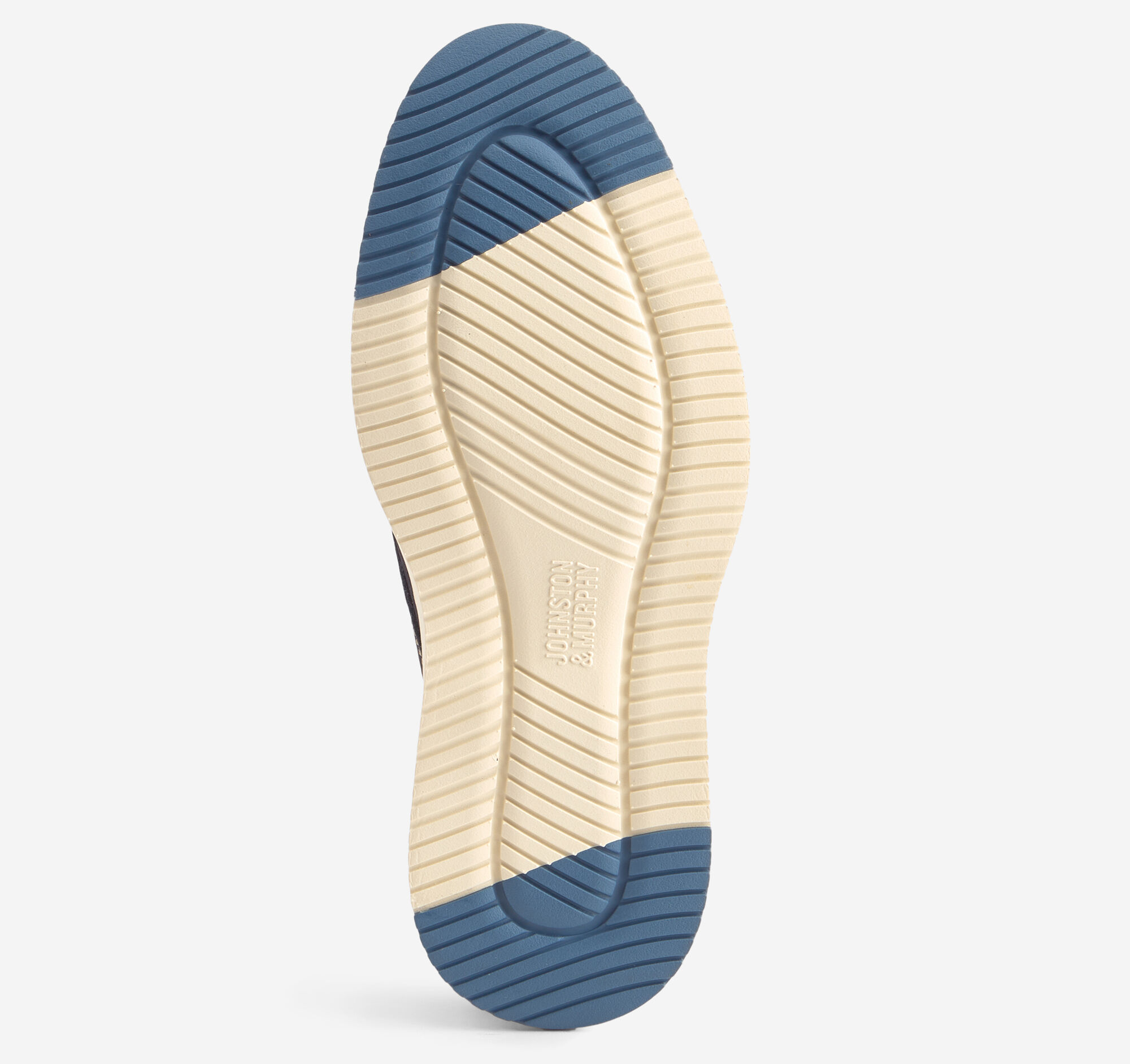 Men's Upton Perfed Plain Toe in Navy Nubuck | Johnston & Murphy