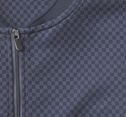 Gavin Zip Jacquard Polo image number null
