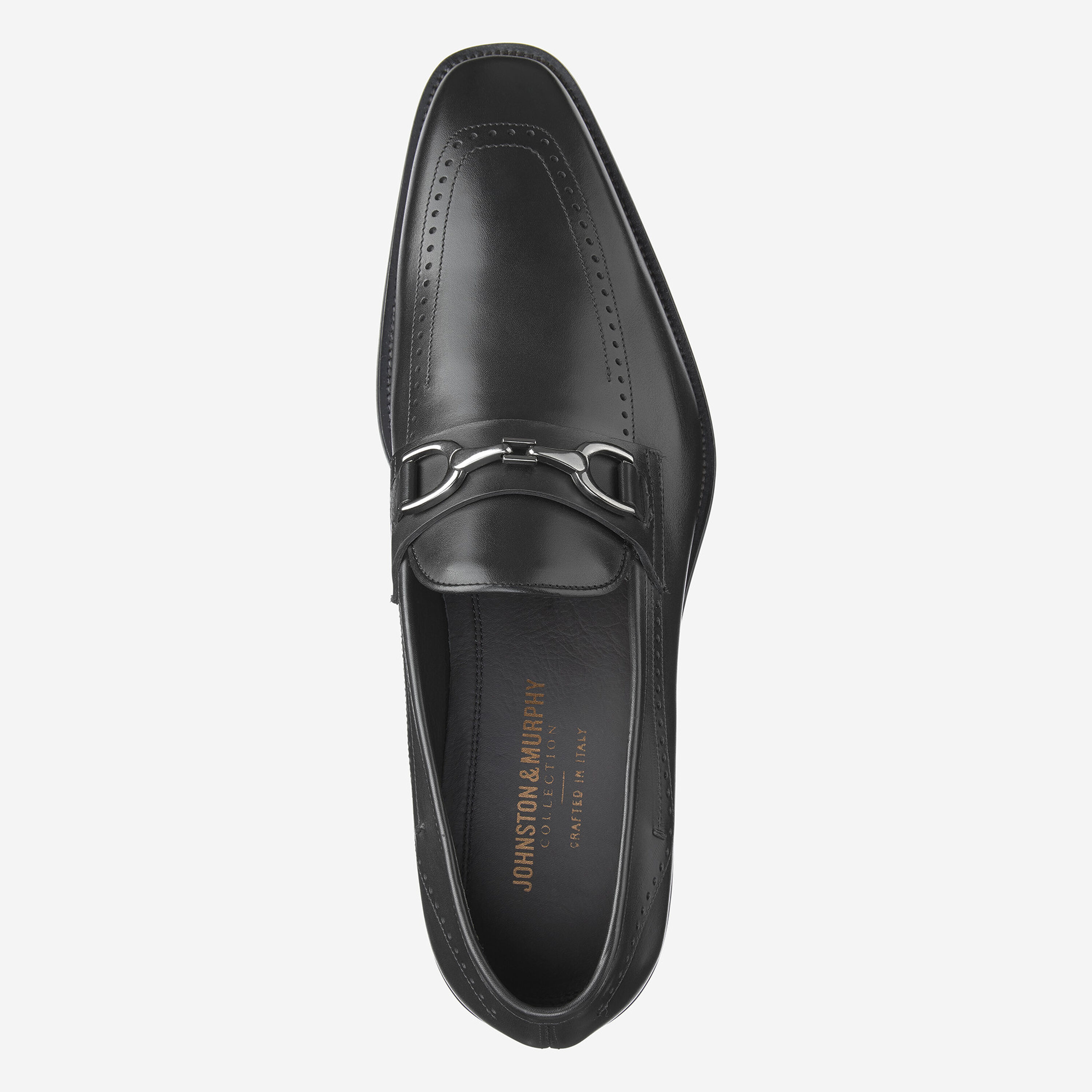 Parkes Leather Bit Loafers by Johnston & Murphy (Italian-made) Amazon.com: Johnston & Murphy Ellsworth Bit Loafer Slip-On  main image 3