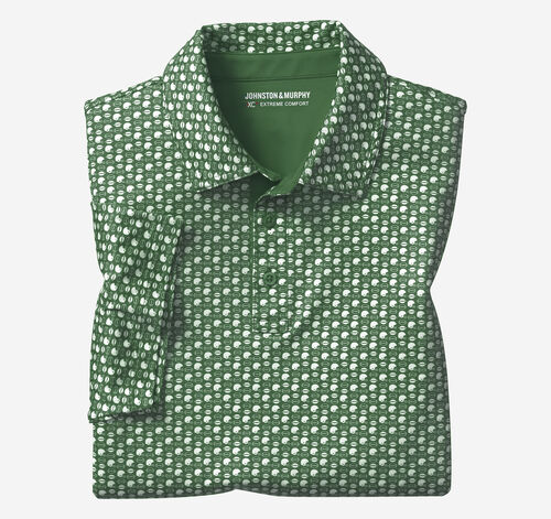 Game Day XC+&trade; Football Helmet Polo - Green