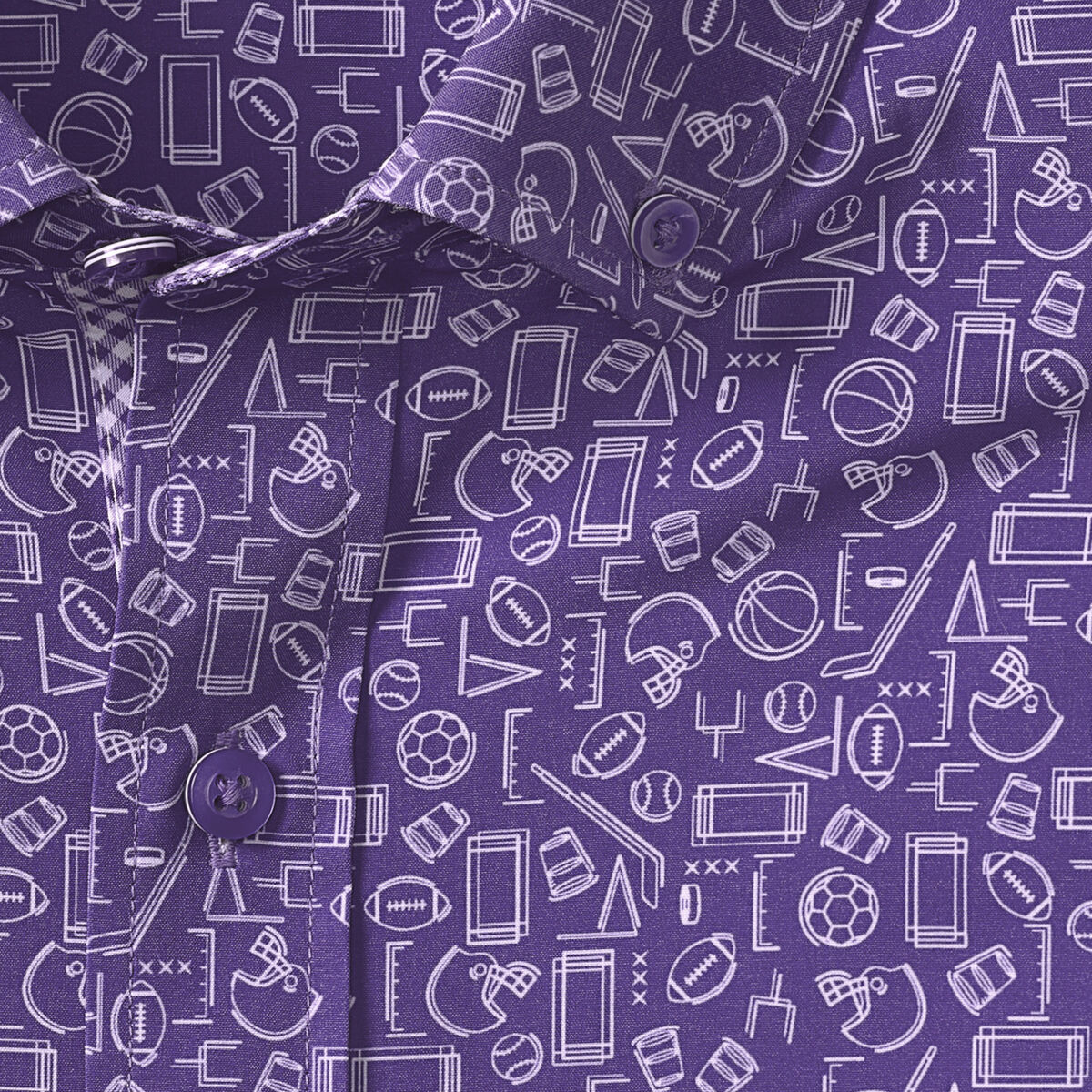 Game Day XC4® Short-Sleeve Multi-Sport Print Shirt image number null