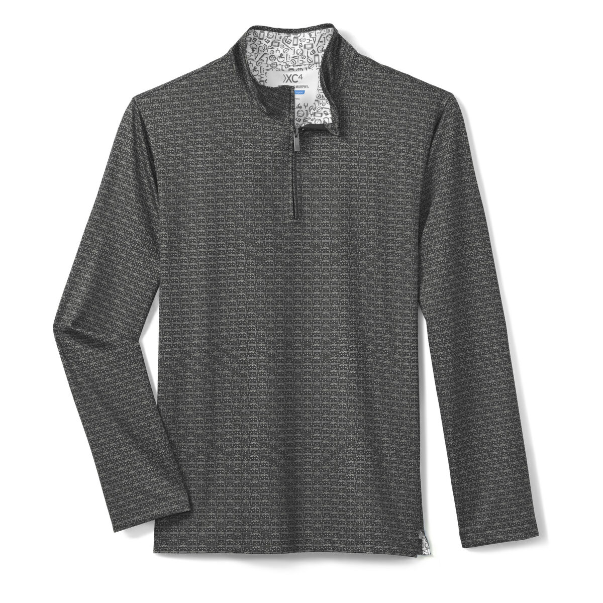 Game Day XC4® Plays Print Quarter-Zip image number null