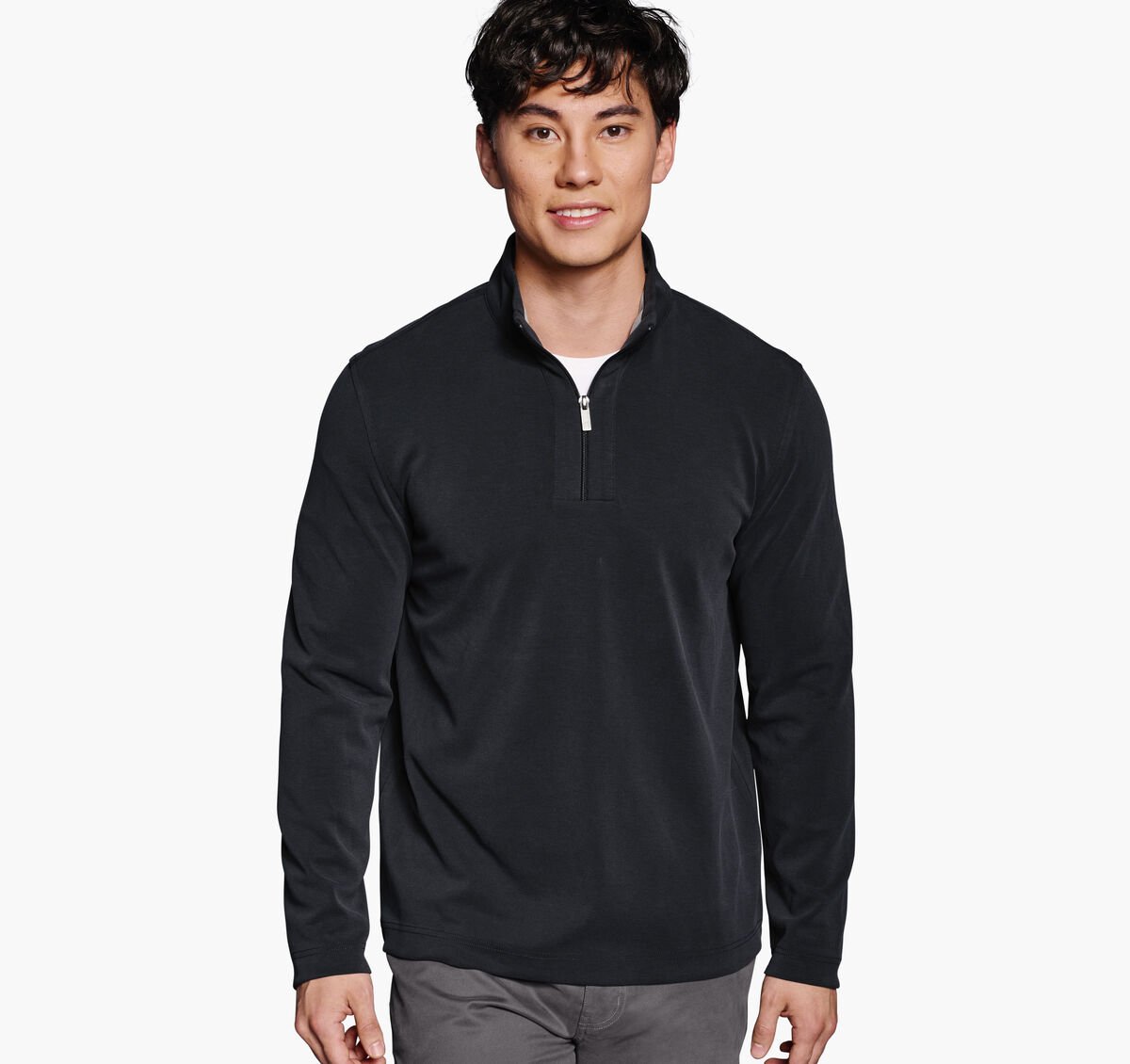Vintage Washed Quarter-Zip image number null