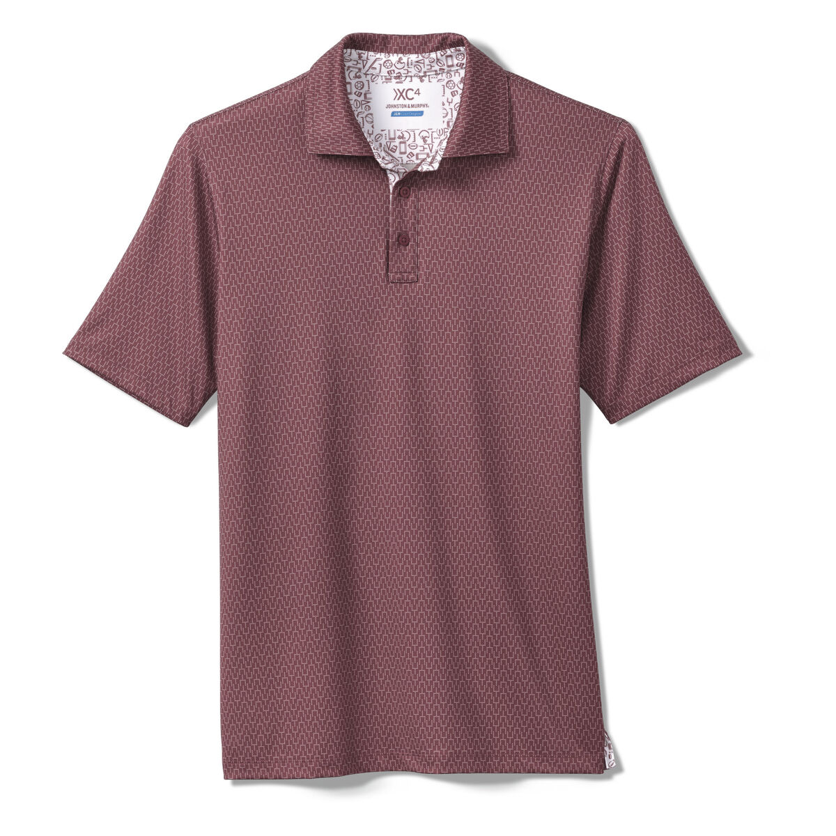 Game Day XC4® Goal Post Print Polo image number null