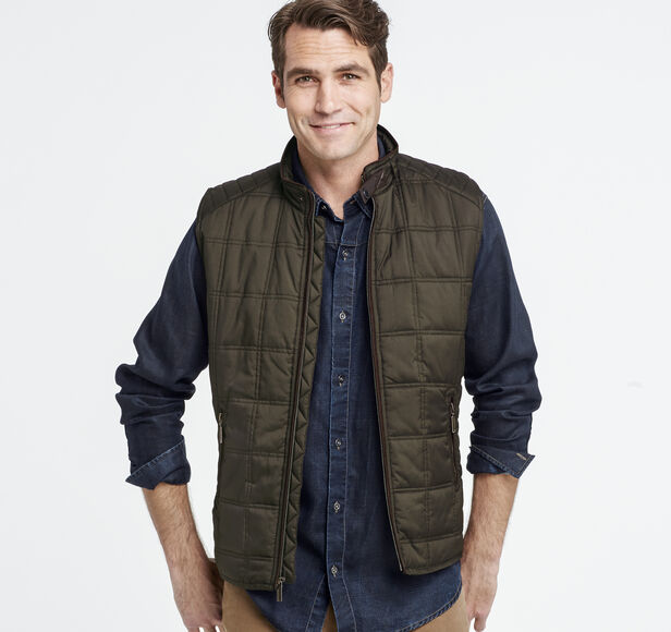 Quilted Vest | Johnston & Murphy