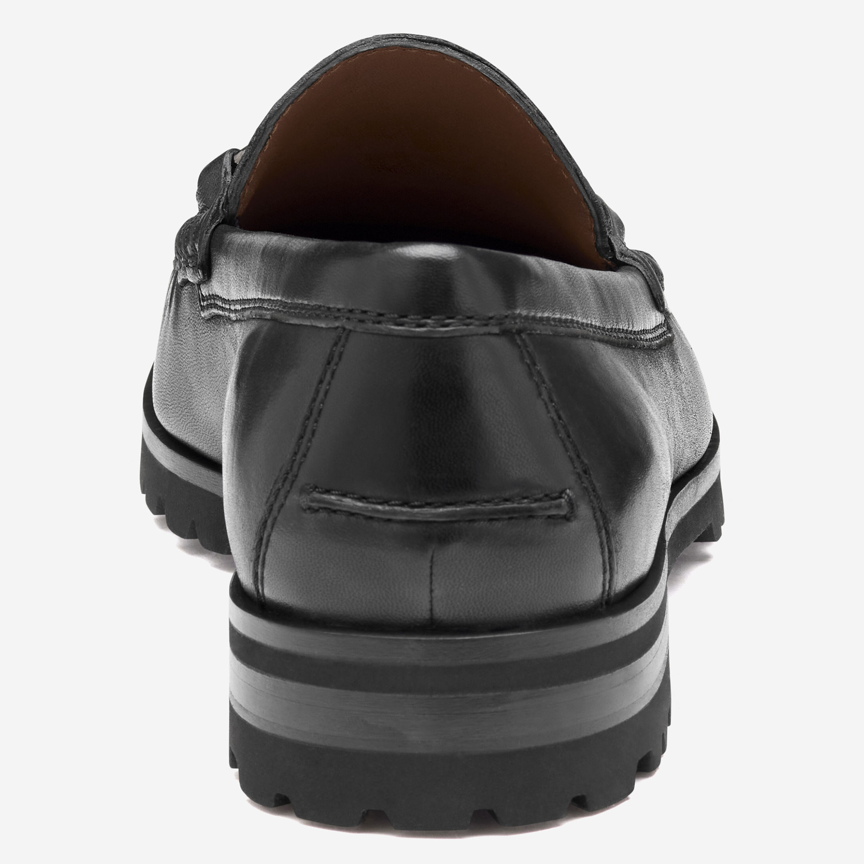 Johnston & Murphy Baldwin Bit Black Sheepskin Leather loafers Men main image 3