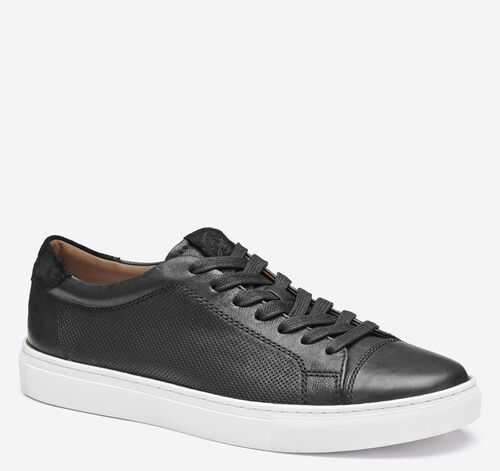 Luther Perfed Lace-to-Toe - Black Italian Full-Grain Leather