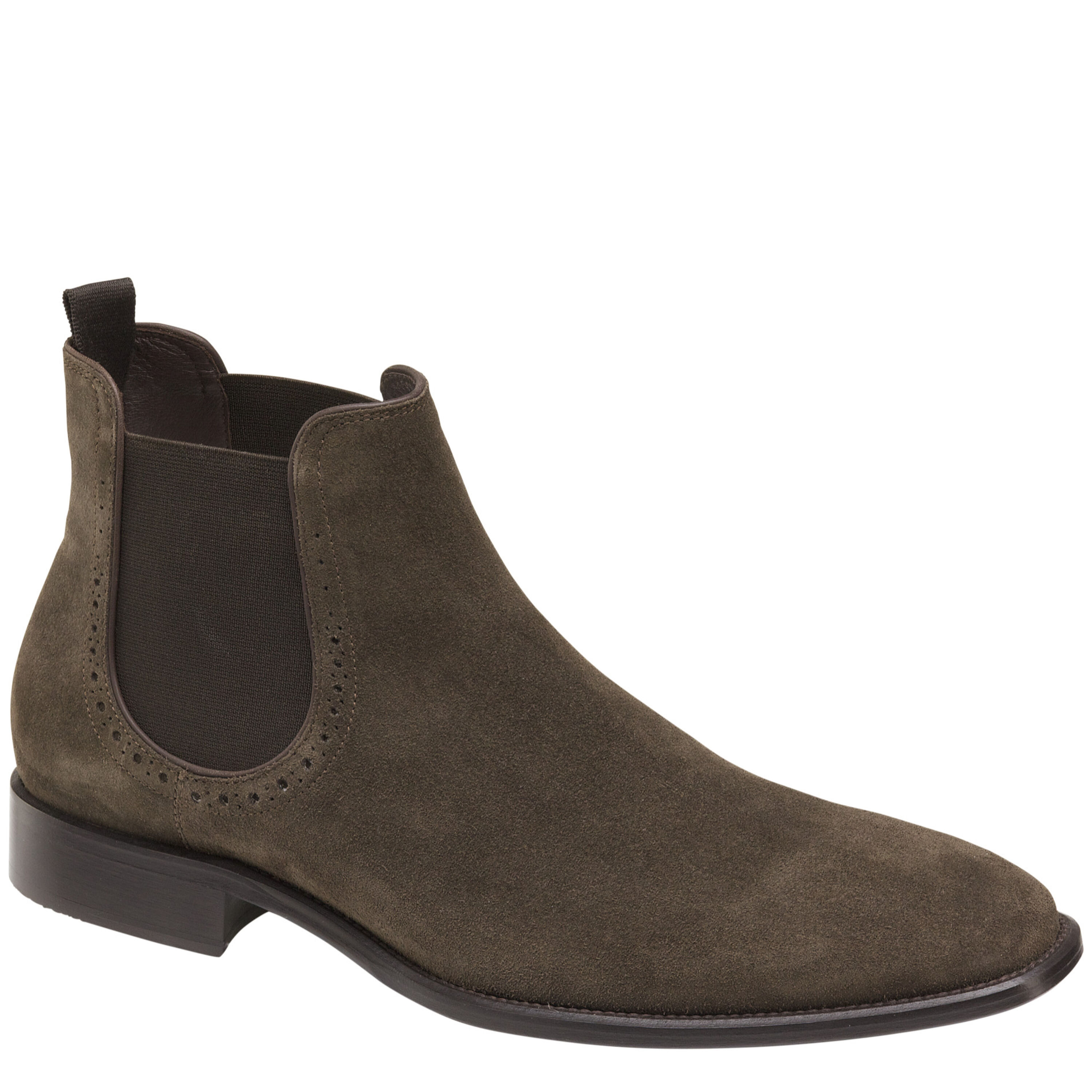 Johnston and Murphy Maxwell Chelsea Boot Size 10.5 Navy Blue Suede Johnston & Murphy Mens Size 8M Blue Suede Pull On Casual  main image 4