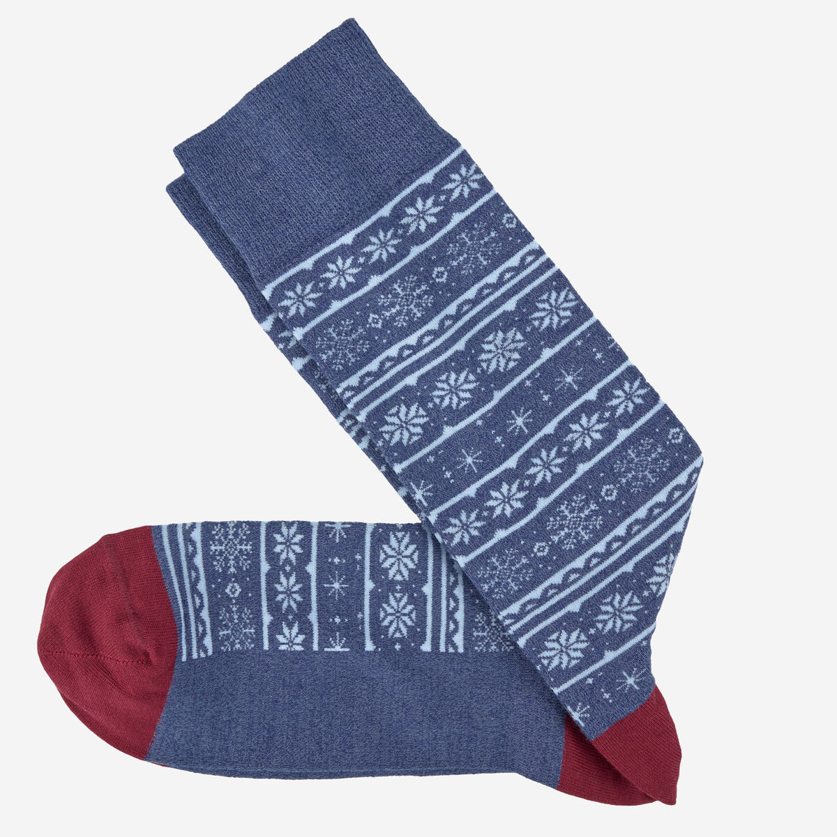 Pima Cotton Holiday-Themed Socks image number null