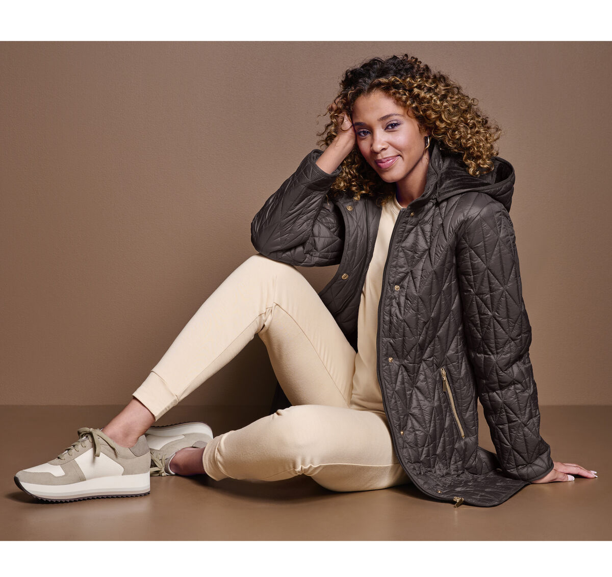 Quilted Coat image number null