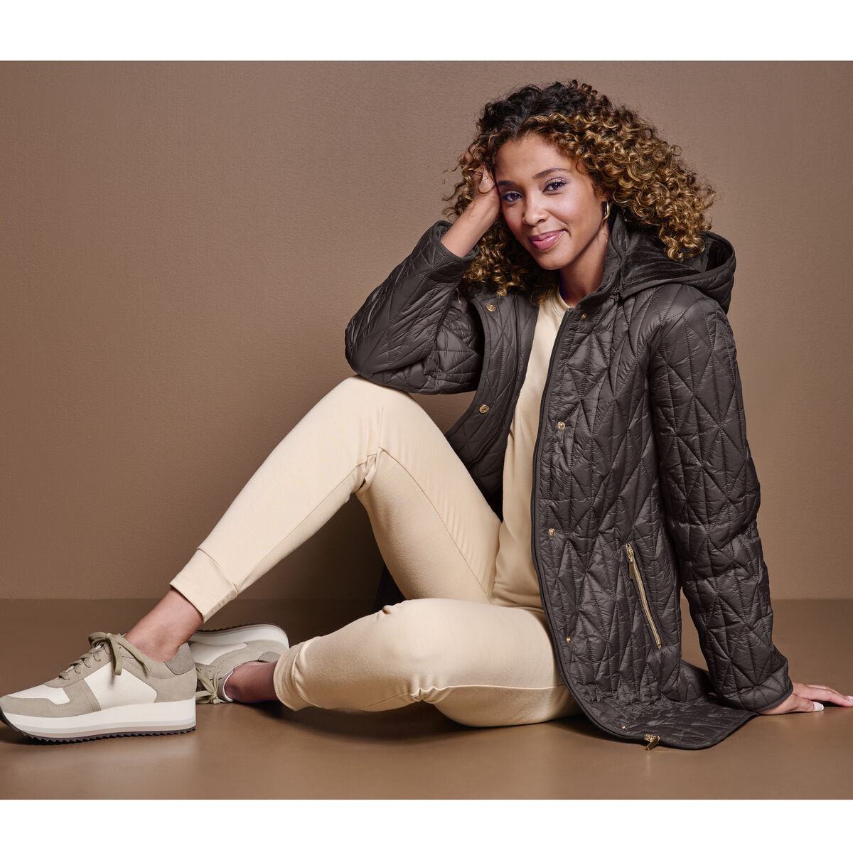 Quilted Coat image number null