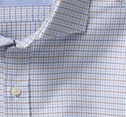 Italian Multi Texture Grid Dress Shirt image number null
