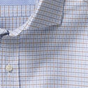 Italian Multi Texture Grid Dress Shirt image number null