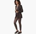 Open-Front Knit Blazer image number null