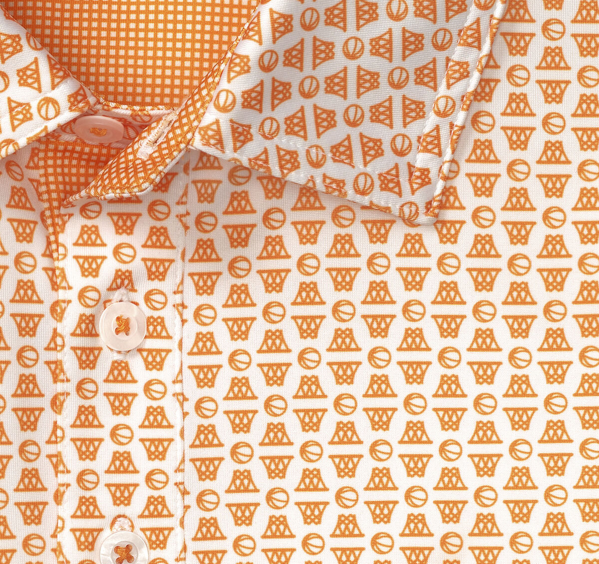 Game Day XC+&trade; Basketball Print Polo image number null