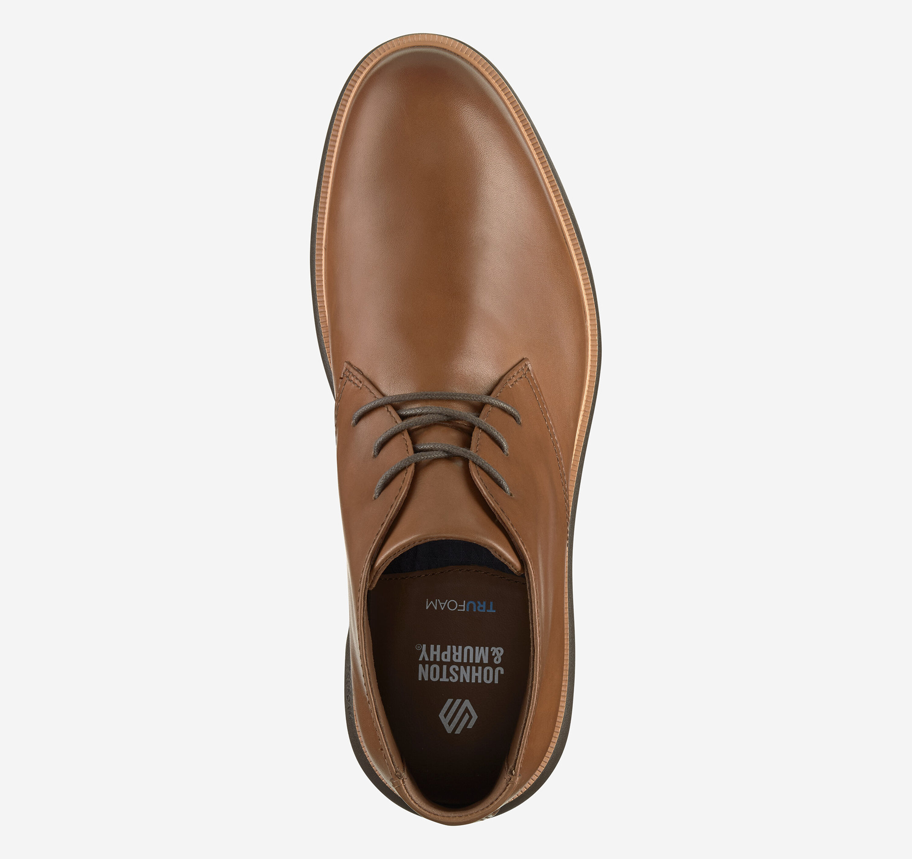 Johnston & Murphy Mens Tan Sheepskin Leather Chukka Boots Brown 13M Johnston & Murphy Men main image 4