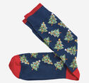 Pima Cotton Holiday-Themed Socks image number null