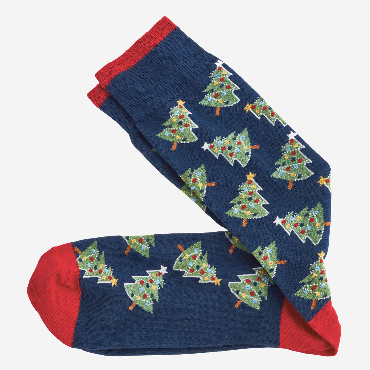 Pima Cotton Holiday-Themed Socks image number null