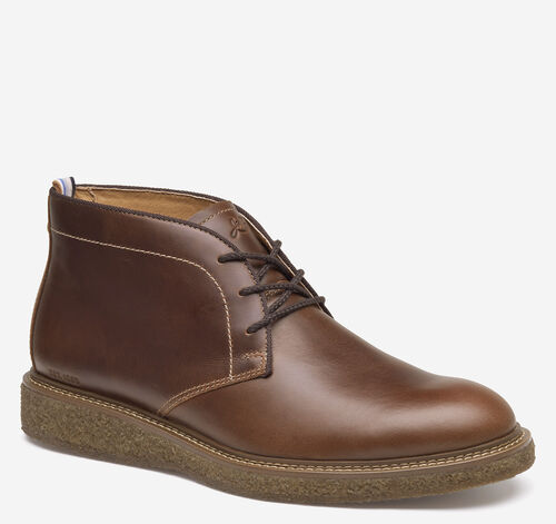 Clint Chukka Boot - Mahogany Full-Grain Leather
