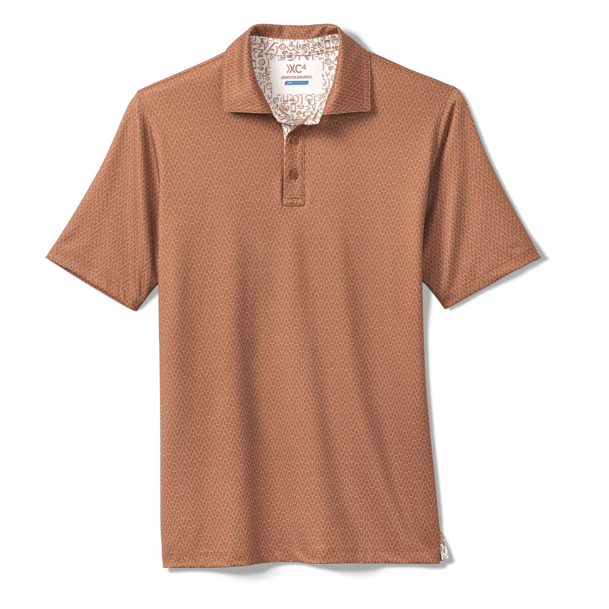 Game Day XC4® Goal Post Print Polo image number null