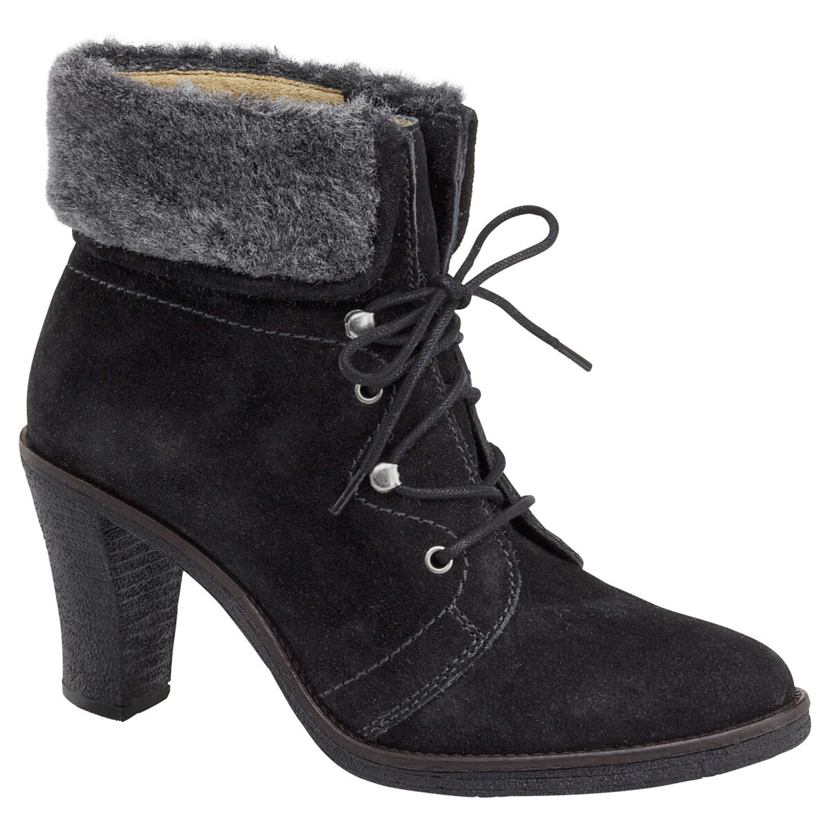 Jasmine Lace Up Shearling Cuff image number null