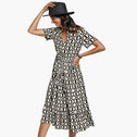 Geo Print Dress image number null