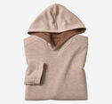 Reversible Knit Hoodie image number null