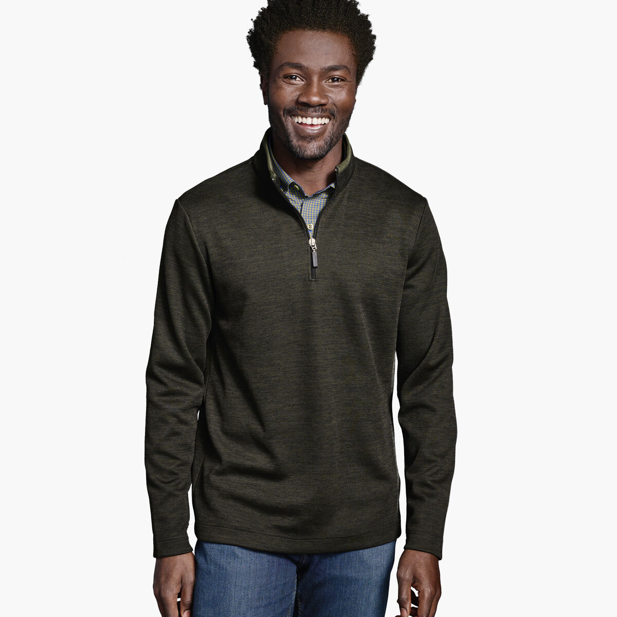 XC4® Nylon Trim Quarter-Zip image number null