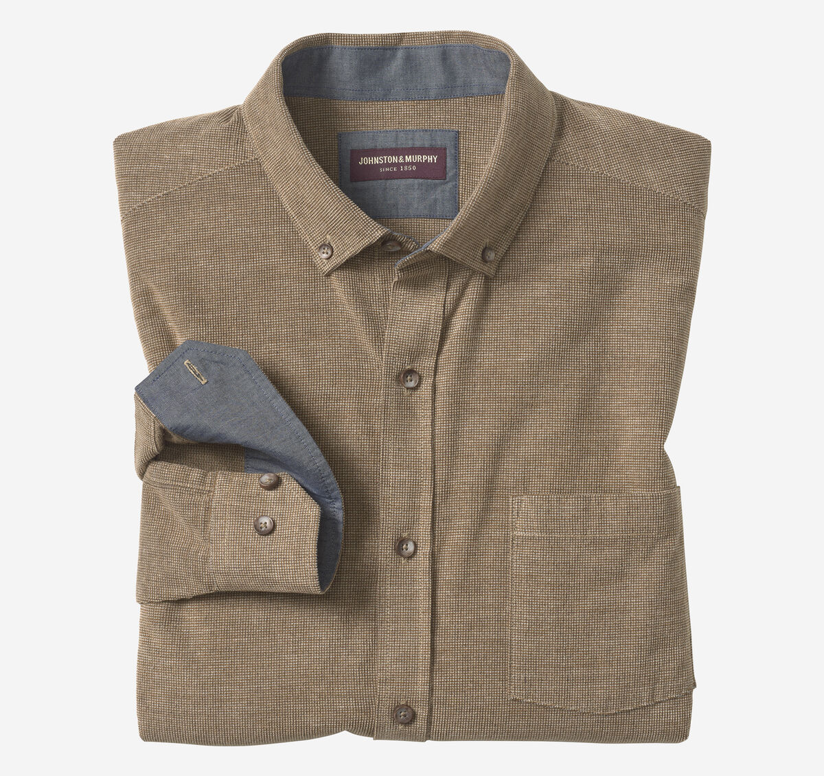 Textured Corduroy Shirt image number null