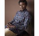 Neal Heathered Shirt image number null